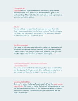 WordPress Basics for Beginners PDF | PDF | Word Press | Software