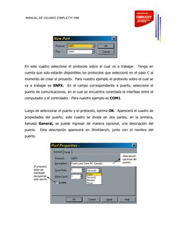 MANUAL DE USUARIO CIMPLICITY HMI 
 
 
 
En este cuadro seleccione el protocolo sobre el cual va a trabajar.  Tenga en 
cu