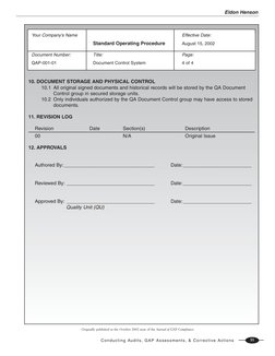 Document Control SOP for Pharma | PDF | Document | Quality Assurance