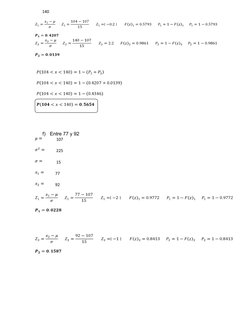 140 
f)
Entre 77 y 92
 107 
 225 
 15 
77 
92 
 
 
 
 
 
 
 
 
 
 
 
 
 
