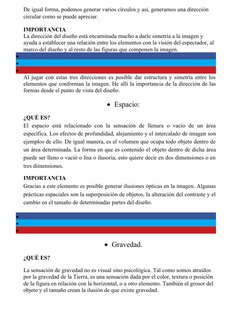 De igual forma, podemos generar varios círculos y asi, generamos una dirección 
circular como se puede apreciar.
IMPORTANCIA