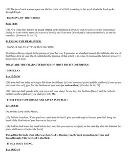 (16) The jar of meal was not spent nor did the bottle of oil fail, according to the word which the Lord spoke 
through Elijah