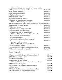 Inicio Arco Misión de Exterminación del Guerrero Maldito
161 La aparición de visitantes extraños
Relleno❌
162 El guerrero fan