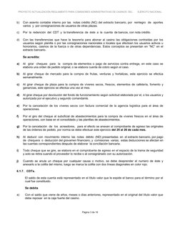 PROYECTO ACTUALIZACIÓN REGLAMENTO PARA COMISIONES ADMINISTRATIVAS DE CASINOS  DEL        EJÉRCITO NACIONAL
b)
Con asiento con