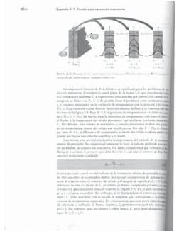 21 0
Cupitulo 
■ Conducción en estado transitorio
r . h
Fvci K.-\ 5 .1 
Distribución de temperaturas transitorias para «lifer