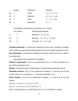 Class 9 Polynomials Worksheet with Answers | PDF | Polynomial ...