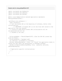 Datami Android SDK Integration Guide | PDF | Application Programming ...