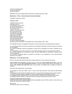e) "Ele, um humilde operário
Um operário que sabia
Exercer a profissão."
(MORAES, Vinícius de. Antologia Poética. São Paulo: