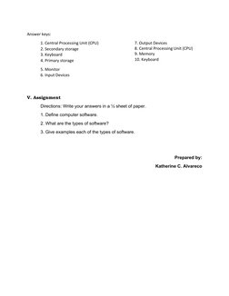 Semi-Detailed ICT Lesson Plan for Grade 7 | PDF | Computer Data Storage ...