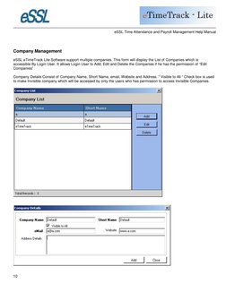 eSSL Attendance and Payroll Manual | PDF | Databases | Password