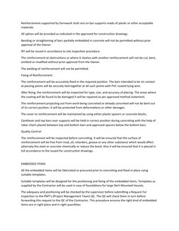Method Statement for Concrete Works | PDF | Concrete | Materials
