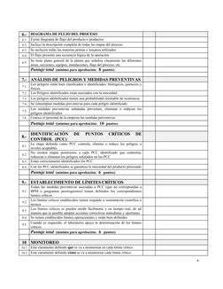 6.-
DIAGRAMA DE FLUJO DEL PROCESO 
6.1
Existe diagrama de flujo del producto o productos
6.2
Incluye la descripción completa