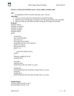 OS Lab Manual: Unix System Calls | PDF | Computer Programming ...