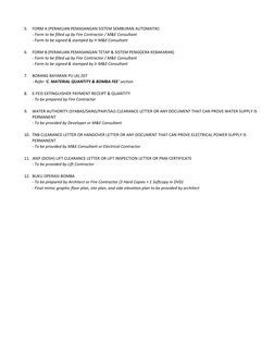 Bomba Inspection Condominium BOMBA Inspection Guidelines and Requirements | PDF | Elevator ...