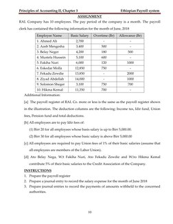 Ethiopian Payroll System Overview | PDF | Payroll | Payroll Tax