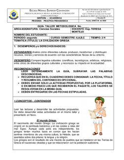 ESCUELA NORMAL SUPERIOR CONVENCIÓN 
PREESCOLAR BASICA MEDIA ACADEMICA Y FROMACIÒN 
COMPLEMENTARIA 
Reconocida Oficialmente