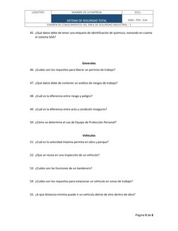 LOGOTIPO 
NOMBRE DE LA EMPRESA 
ECS1 
 
SISTEMA DE SEGURIDAD TOTAL 
 
ADM - PER - EVA 
EXAMEN DE CONOCIMIENTOS DEL ÁREA DE SE