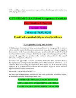 b. How would you educate your customers to prevent them from being a victim to cybercrime
while playing online games?
GET NMI