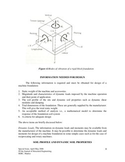 Designing Foundations for Vibrating Machines | PDF | Rotation Around A ...