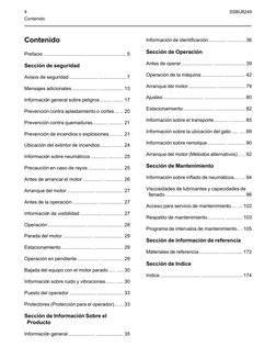 Contenido
Prefacio .............................. .............................. 5
Sección de seguridad
Avisos de seguridad .