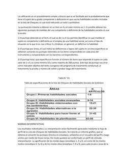La calificación es un procedimiento simple y directo que se ve facilitado por la probablemente que 
tiene el sujeto de su gra