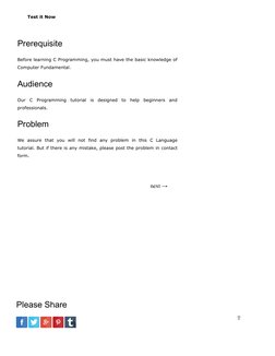 C Programming Language Overview | PDF | Subroutine | C (Programming ...
