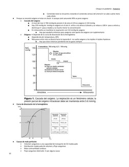 Choque en pediatría - Pediatría
■
Contenido total se encuentra restando el contenido venoso del arterial→ se sabe cuánto tien