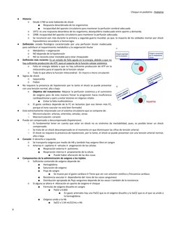 Choque en pediatría - Pediatría
●
Historia
○
Desde 1740 se está hablando de shock 
■
Respuesta desordenada de los organismos