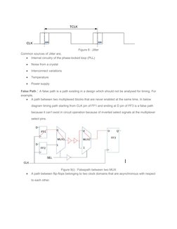 Figure 8 : Jitter
Common sources of Jitter are,
●
Internal circuitry of the phase-locked loop (PLL)
●
Noise from a crystal
●