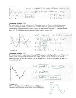 Oscillation Problems and Solutions | PDF | Physics | Mechanics