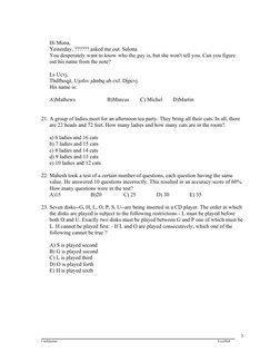 Hi Mona, 
Yesterday, ?????? asked me out. Salona 
You desperately want to know who the guy is, but she won't tell you. Can yo