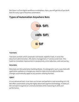Bot  (https://www.guru99.com/images/1/053018_0604_AutomationA2.png)Store is a first digital workforce marketplace. Here, you