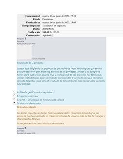 Comenzado el martes, 16 de junio de 2020, 22:51 
Estado Finalizado 
Finalizado en martes, 16 de junio de 2020, 23:03 
Tiempo