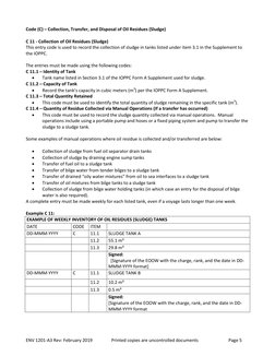 Orb Entry Examples ORB Entry Codes and Guidelines | PDF | Nature