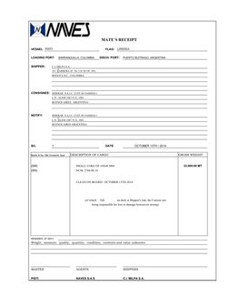 1994 Congenbill Bill of Lading Template | PDF | Cargo | Bill Of Lading