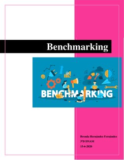  
 
 
 
Brenda Hernández Fernández 
3ºD DNAM 
15-6-2020 
Benchmarking 
