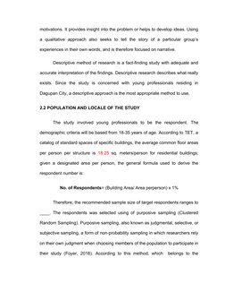 motivations. It provides insight into the problem or helps to develop ideas. Using
a  qualitative  approach  also  seeks  to