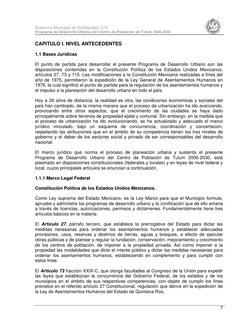 Gobierno Municipal de Solidaridad, Q.R.  
Programa de Desarrollo Urbano del Centro de Población de Tulum 2006-2030 
 
 
7
C