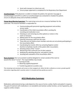 
Assist with transport to critical care unit

Ensure proper paperwork is completed for the Respiratory Care Department
Anes