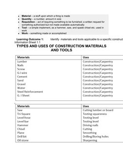 
Material – a stuff upon which a thing is made

Quantity – a number, amount in size

Requisition – act of requiring someth
