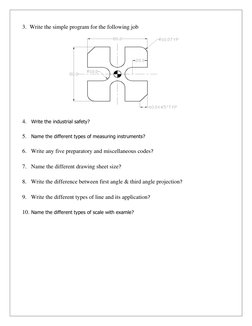 CNC Exam Questions and Answers Guide | PDF | Numerical Control ...