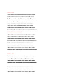 Variation 3- Dohra
Tagadhin nanagene dhinsnana ketetaka terekete dhenegene tagadhin nanagene 
Tagadhin tagadhin tagadhin nana