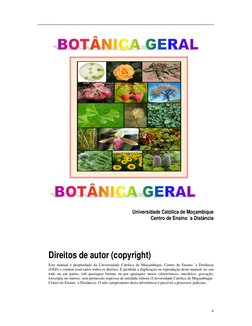 ii
 
 
 
Universidade Católica de Moçambique 
Centro