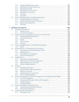 3.6.1
Initializing Model Parameters
. . . . . . . . . . . . . . . . . . . . . . . .
119
3.6.2
Defining the Softmax Operation