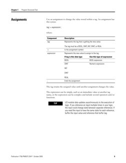 1756-pm007 - Logix5000 Controllers Structured Text Programming Manual ...