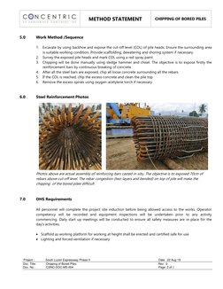 Bored Pile Chipping Method Statement | PDF | Deep Foundation | Economic ...