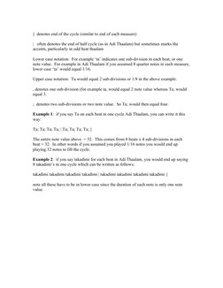Taalam South Indian Rhythm: Taalam Basics | PDF | Notation | Poetics