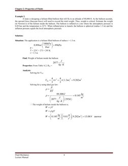 Properties of Fluids and Example Problems | PDF | Drop (Liquid) | Balloon