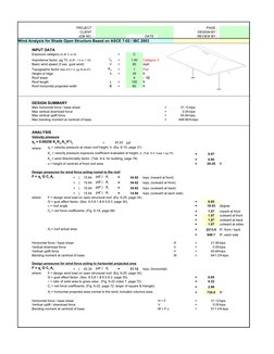 Wind Load Analysis for Freestanding Wall | PDF | Wound | Wind Speed