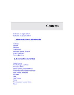 Contents
Preface to the Eighth Edition
Preface to the Seventh Edition
1. Fundamentals of Mathematics
Arithmetic
Algebra
Geome